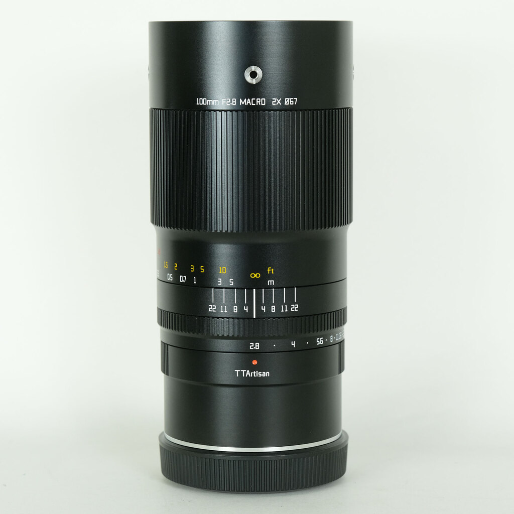 銘匠光学 TTArtisan T&S 100mm F2.8 MACRO 2X (キヤノンRF用) ブラック