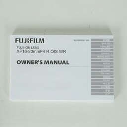 FUJIFILM XF16-80mmF4 R OIS WR