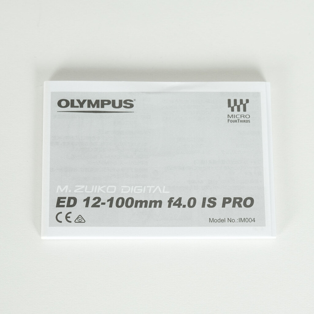 OLYMPUS M.ZUIKO DIGITAL ED 12-100mm F4.0 IS PRO
