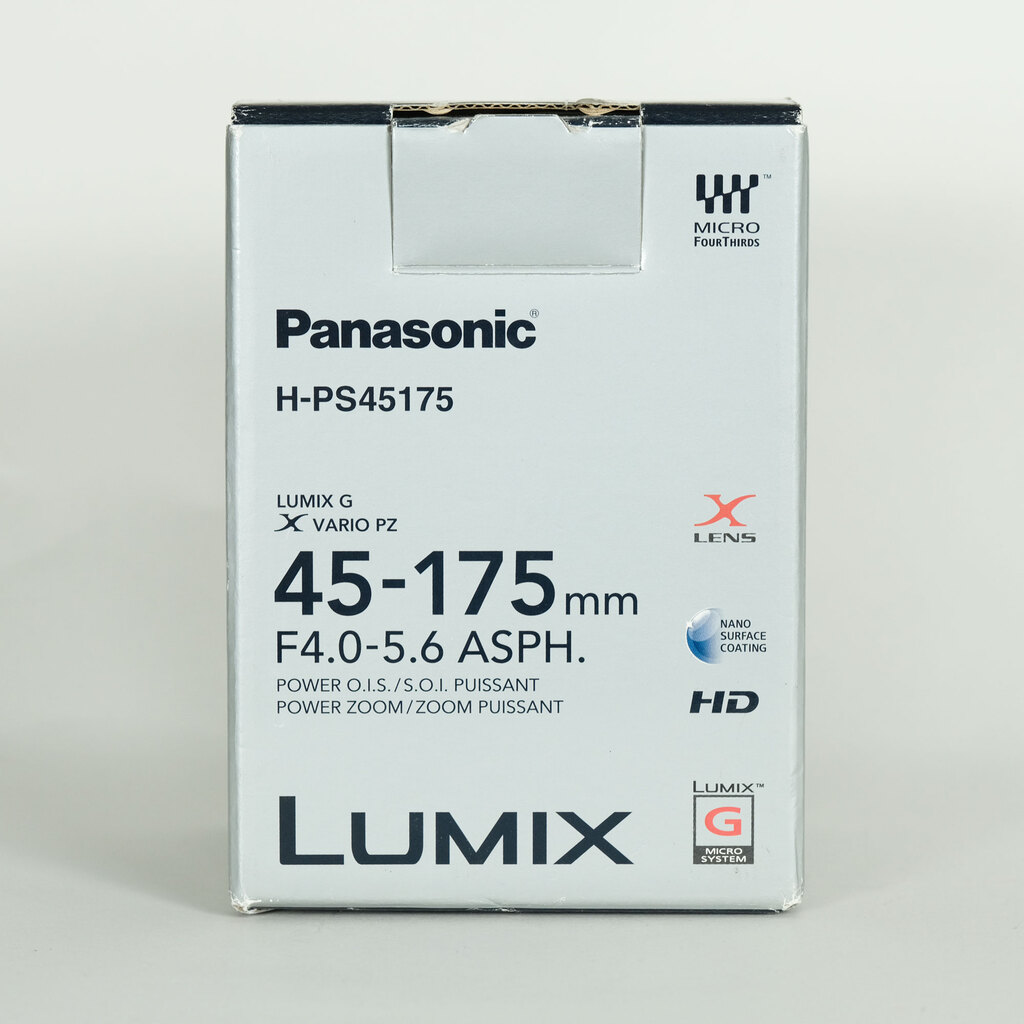 Panasonic LUMIX G X VARIO PZ 45-175mm / F4.0-5.6 ASPH. / POWER O.I.S.