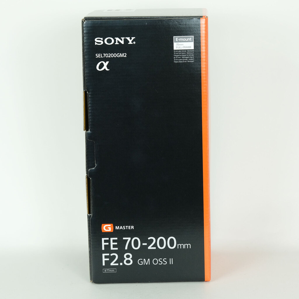 SONY FE 70-200mm F2.8 GM OSS II SEL70200GM2 SONY FE 70-200mm F2.8 GM OSS II SEL70200GM2