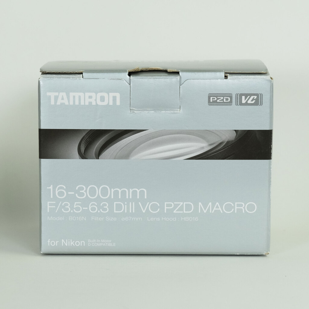 TAMRON 16-300mm F/3.5-6.3 Di II VC PZD MACRO (Model B016) [ニコンF用]