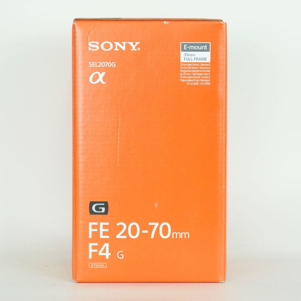 SONY FE 20-70mm F4 G SEL2070G