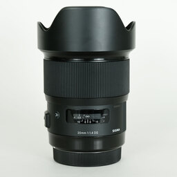 SIGMA 20mm F1.4 DG HSM｜Art [キヤノン用]
