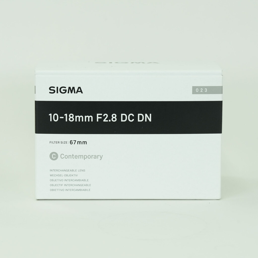 SIGMA 10-18mm F2.8 DC DN｜Contemporary [ソニーE用]