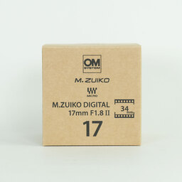 OM SYSTEM M.ZUIKO DIGITAL 17mm F1.8 II