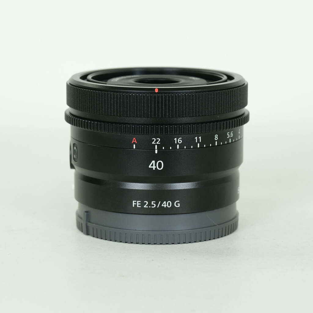 SONY FE 40mm F2.5 G SEL40F25G
