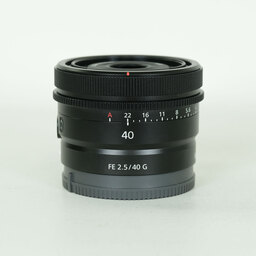 SONY FE 40mm F2.5 G SEL40F25G