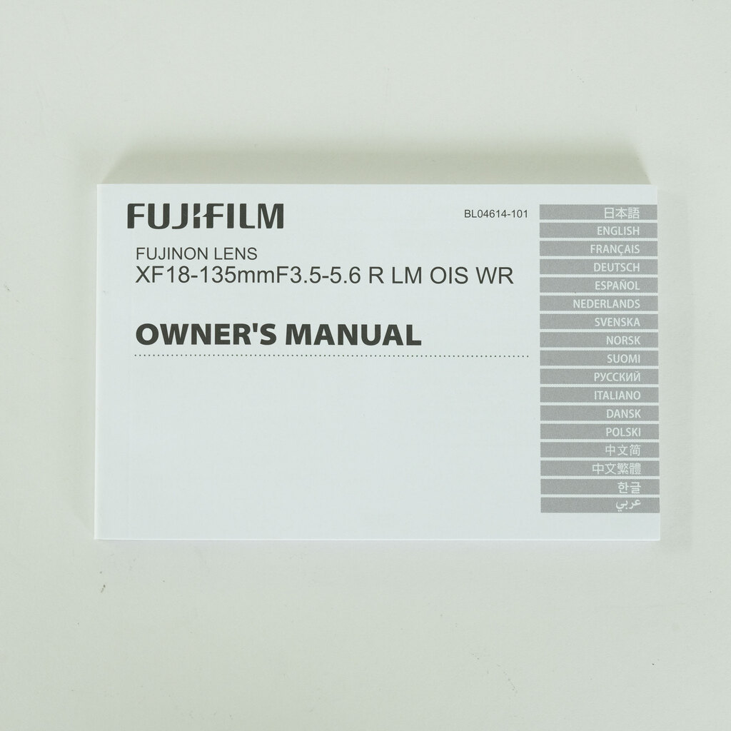 FUJIFILM XF18-135mmF3.5-5.6 R LM OIS WR