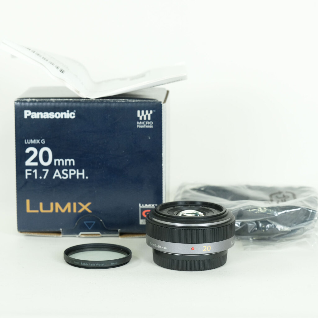 Panasonic LUMIX G 20mm F1.7 ASPH. H-H020