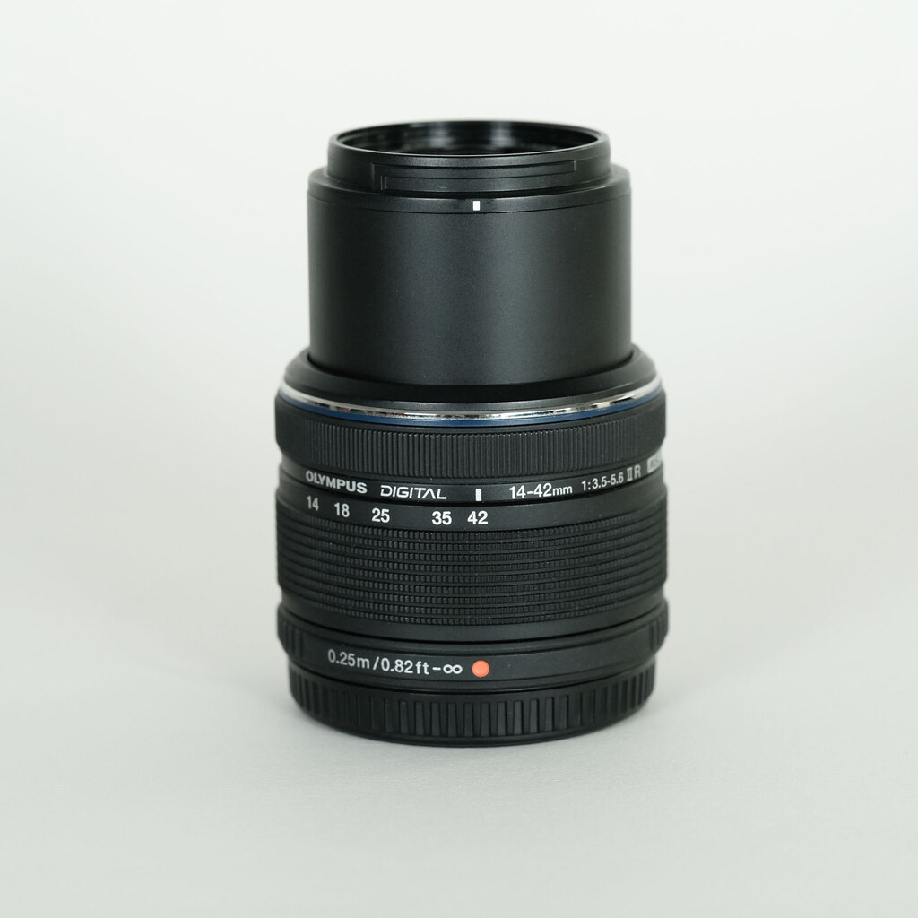 OLYMPUS M.ZUIKO DIGITAL 14-42mm F3.5-5.6IIR ブラック