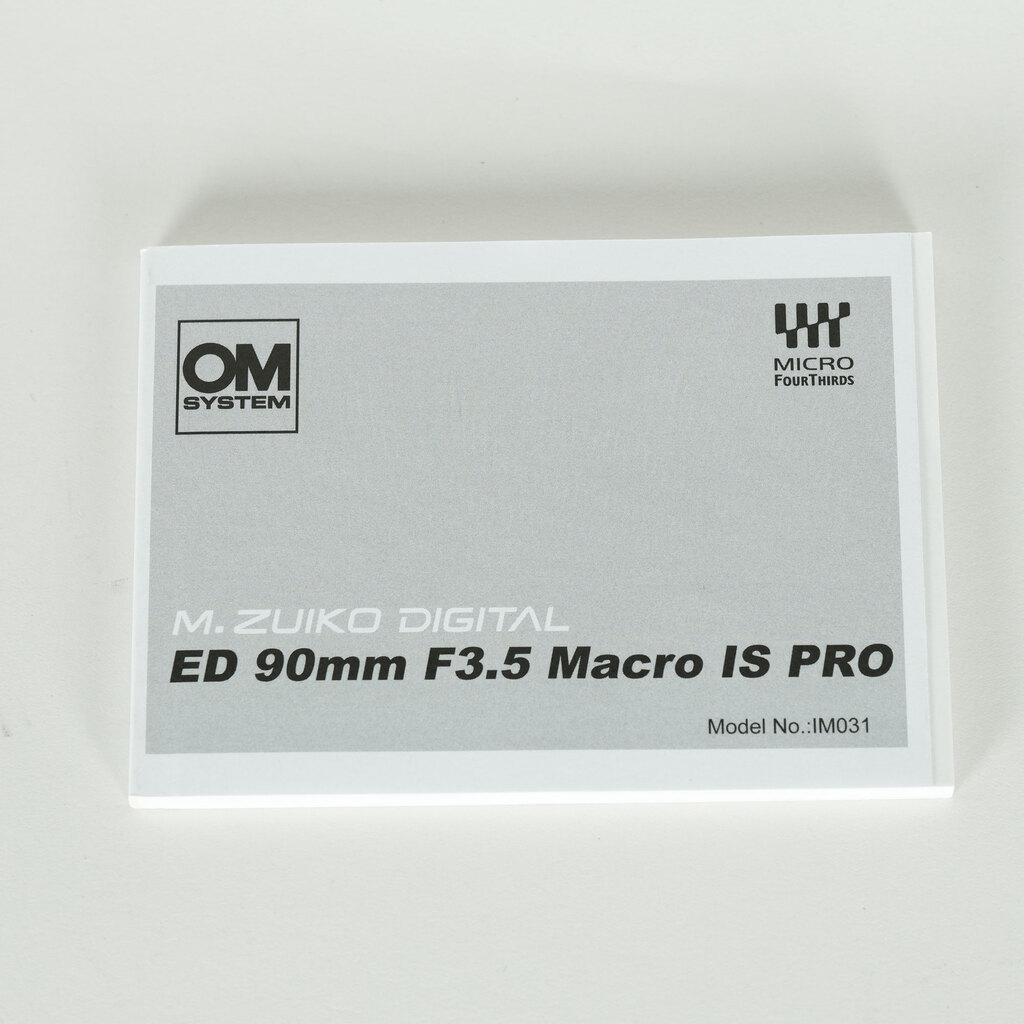 OM SYSTEM M.ZUIKO DIGITAL ED 90mm F3.5 Macro IS PRO