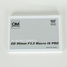 OM SYSTEM M.ZUIKO DIGITAL ED 90mm F3.5 Macro IS PRO