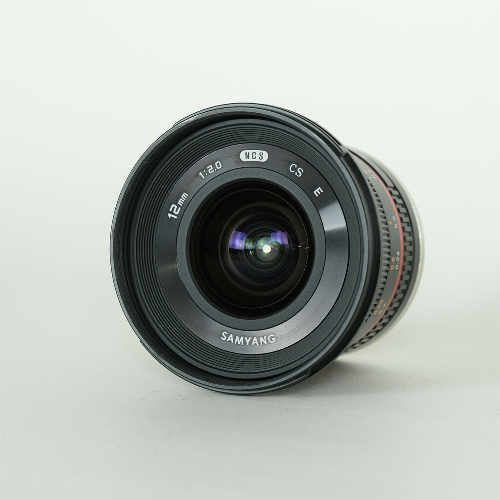 SAMYANG 12mm F2.0 NCS CS (ソニーE用) シルバー SAMYANG 12mm F2.0 NCS CS (ソニーE用) シルバー