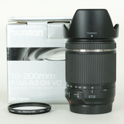 TAMRON 18-200mm F3.5-6.3 DiII VC/Model B018E（キヤノンEF用）