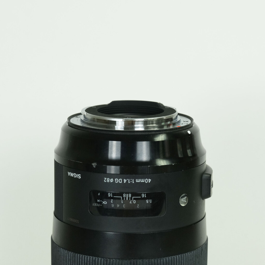 SIGMA 40mm F1.4 DG HSM｜Art [キヤノンEF用]
