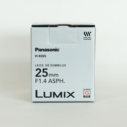 Panasonic LEICA DG SUMMILUX 25mm F1.4 ASPH. H-X025