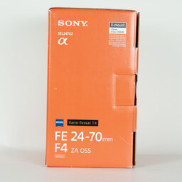 SONY Vario-Tessar T＊ FE 24-70mm F4 ZA OSS SEL2470Z