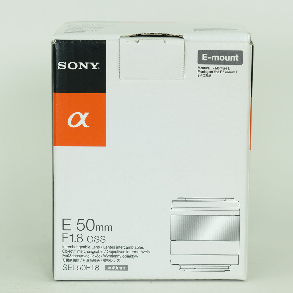 SONY E 50mm F1.8 OSS SEL50F18 SONY E 50mm F1.8 OSS SEL50F18