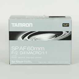TAMRON SP 60mm F2 DiII MACRO 1:1/Model G005N(ニコン用) TAMRON SP 60mm F2 DiII MACRO 1:1/Model G005N(ニコン用)