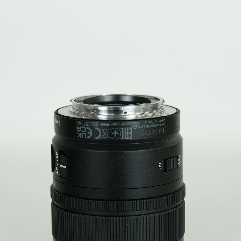 SONY E 15mm F1.4 G SEL15F14G