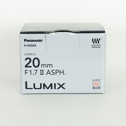 Panasonic LUMIX G 20mm F1.7 II ASPH.
