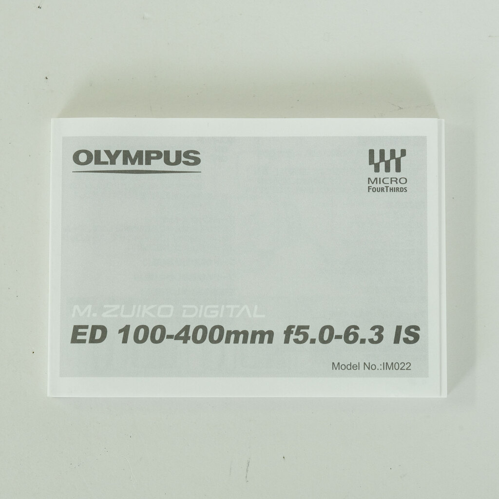 OLYMPUS M.ZUIKO DIGITAL ED 100-400mm F5.0-6.3 IS