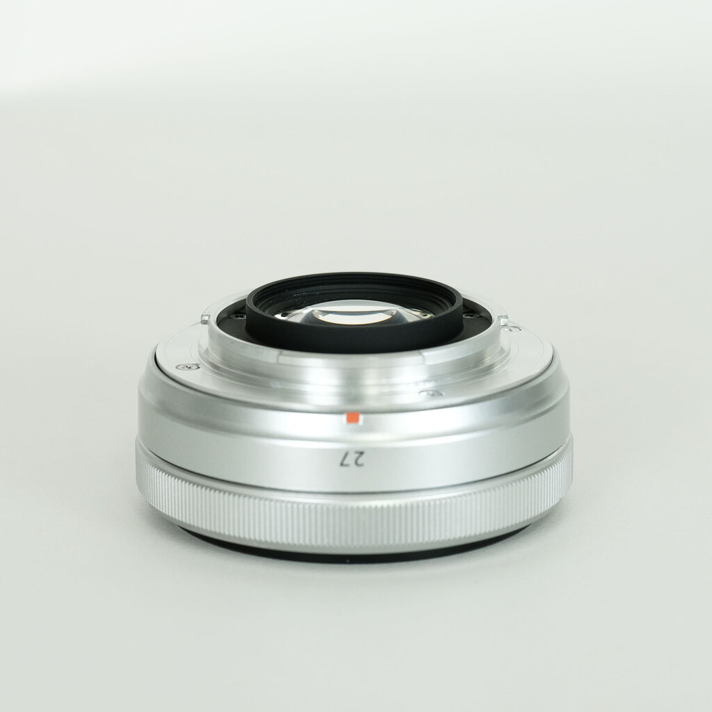 FUJIFILM XF27mm F2.8 シルバー