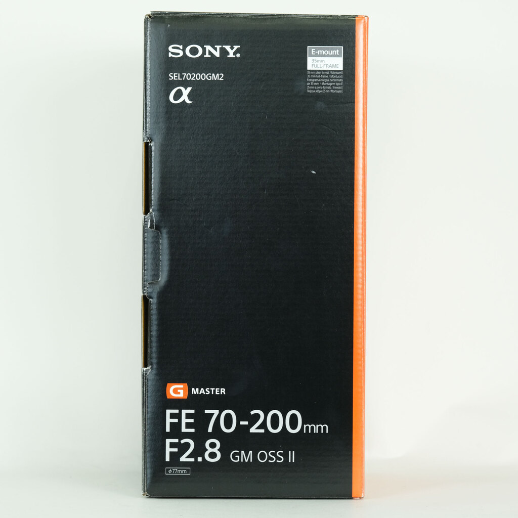 SONY FE 70-200mm F2.8 GM OSS II SEL70200GM2 SONY FE 70-200mm F2.8 GM OSS II SEL70200GM2