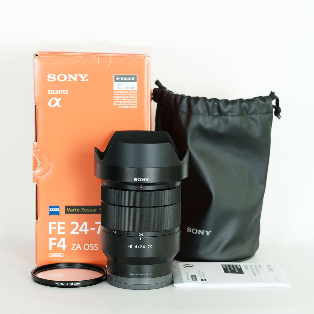 SONY Vario-Tessar T＊ FE 24-70mm F4 ZA OSS SEL2470Zの出品 | ONE