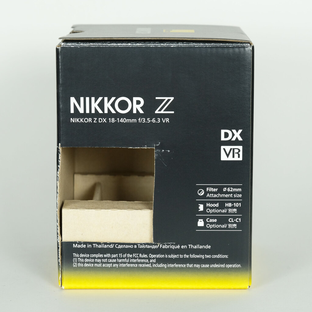 Nikon NIKKOR Z DX 18-140mm f/3.5-6.3 VR Nikon NIKKOR Z DX 18-140mm f/3.5-6.3 VR