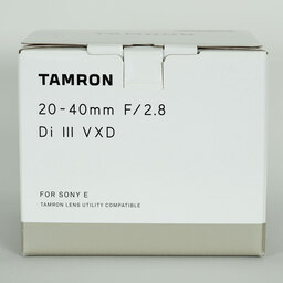 TAMRON 20-40mm F/2.8 Di III VXD(Model A062) [ソニーE用]
