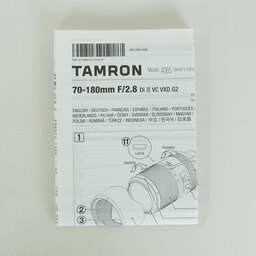 TAMRON 70-180mm F/2.8 Di III VC VXD G2（Model A065）[ニコンZ用]