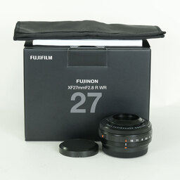 FUJIFILM XF27mmF2.8 R WR