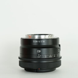 SONY FE 40mm F2.5 G SEL40F25G