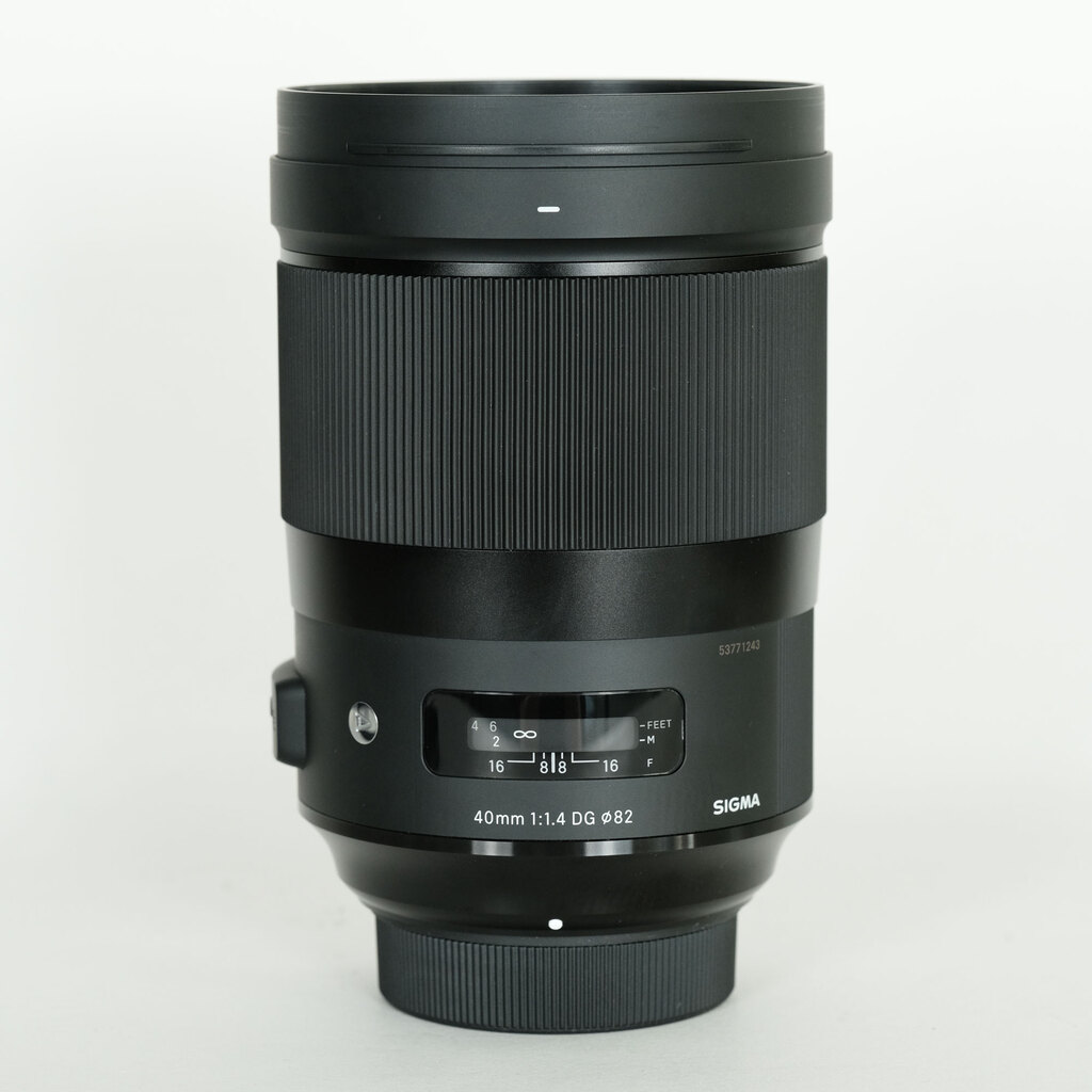 SIGMA 40mm F1.4 DG HSM｜Art [ニコンF用]