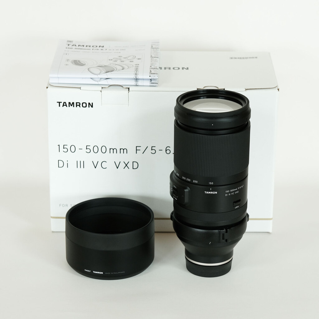TAMRON 150-500mm F/5-6.7 Di III VC VXD（Model A057）[ソニーE用]