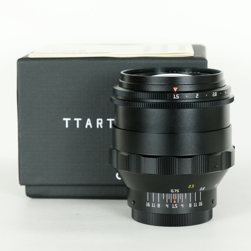TTArtisan 75mm F1.5 ぐるぐるボケレンズ [M42用]