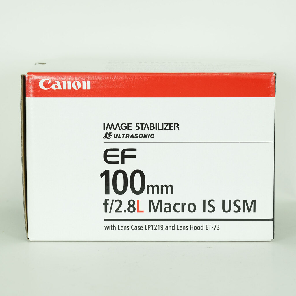 Canon EF100mm F2.8Lマクロ IS USM