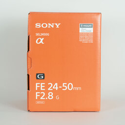 SONY FE 24-50mm F2.8 G SEL2450G SONY FE 24-50mm F2.8 G SEL2450G
