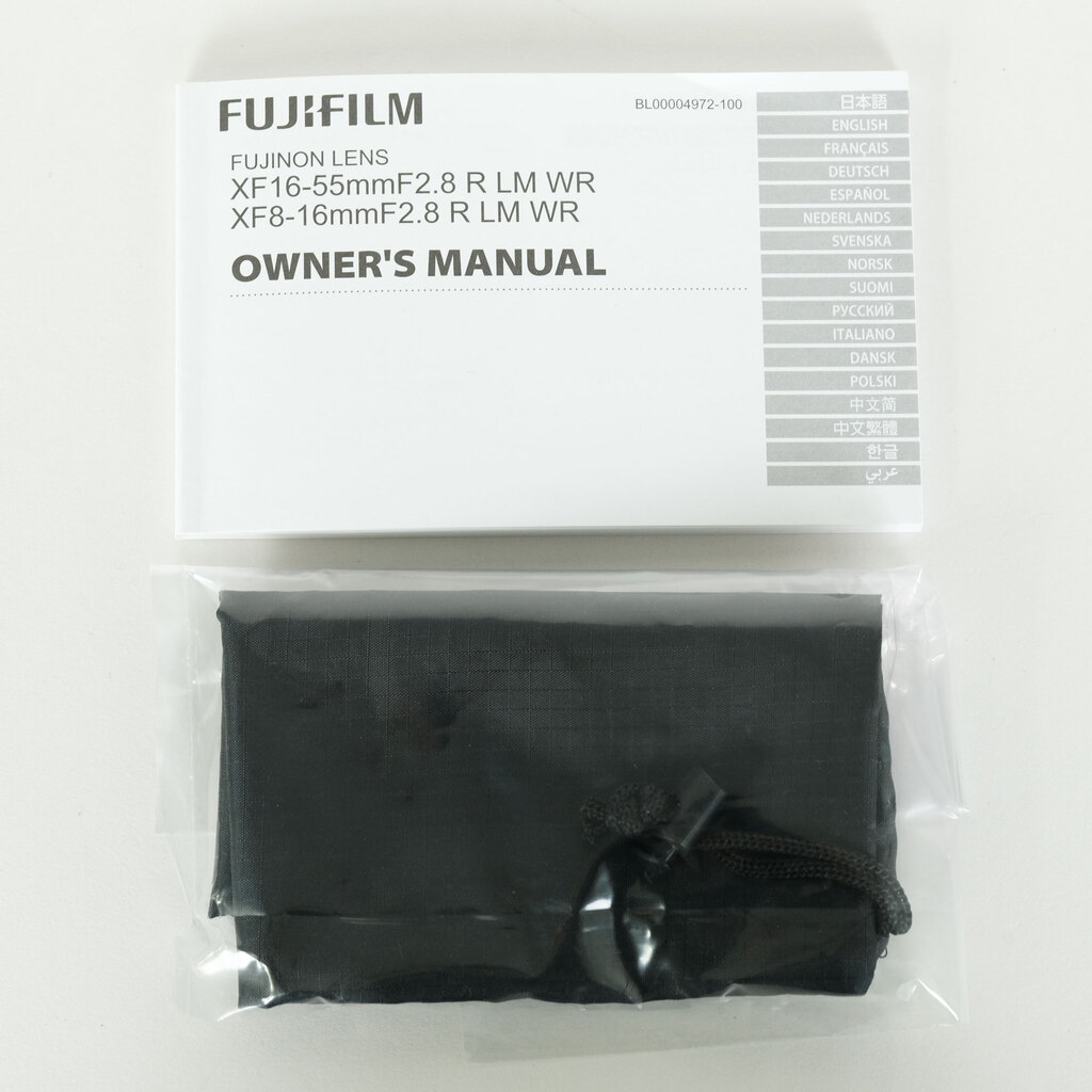 FUJIFILM XF16-55mmF2.8 R LM WR