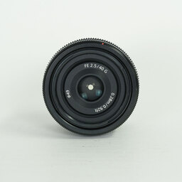 SONY FE 40mm F2.5 G SEL40F25G