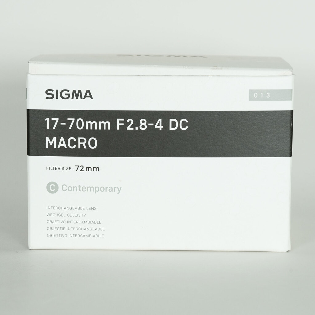 SIGMA 17-70mm F2.8-4 DC MACRO OS HSM | Contemporary [キヤノンEF用]