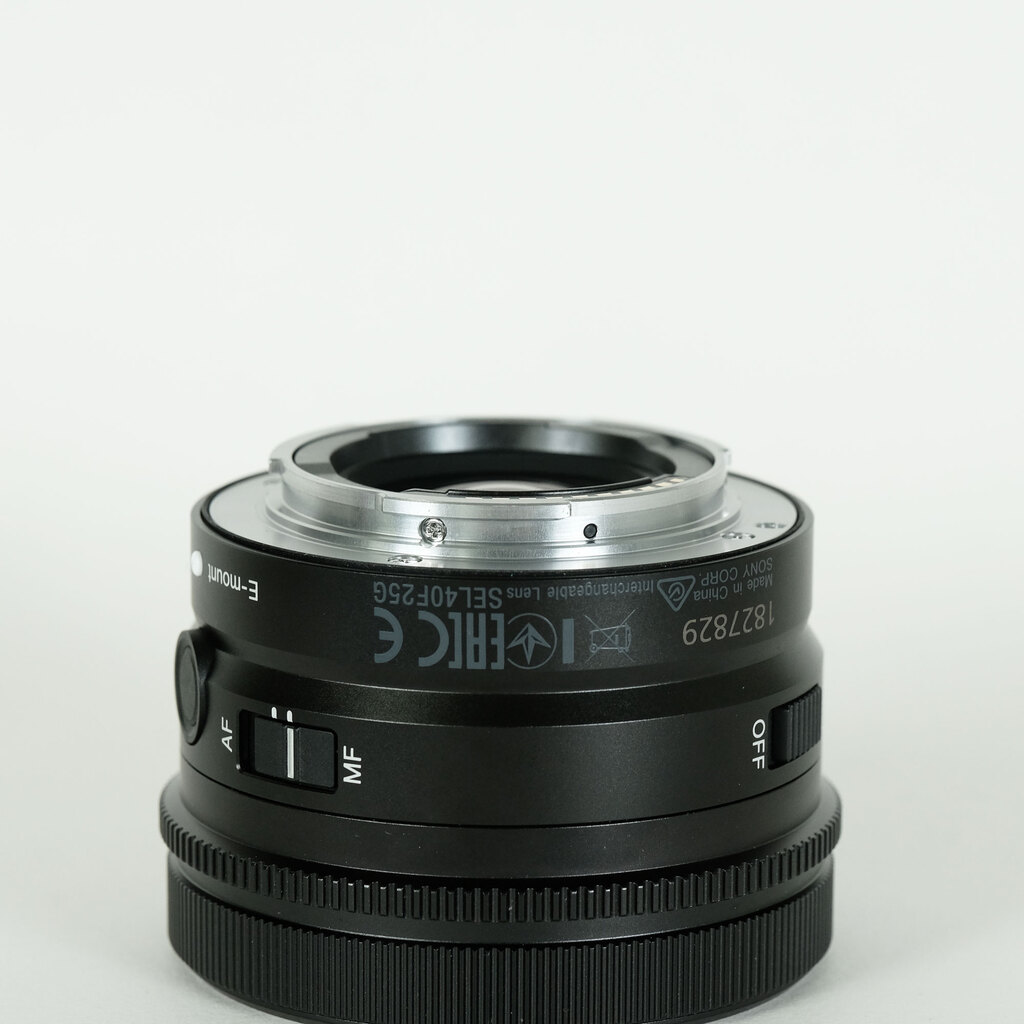 SONY FE 40mm F2.5 G SEL40F25G