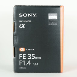 SONY FE 35mm F1.4 GM SEL35F14GM