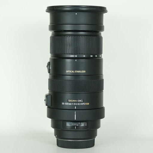 SIGMA APO 50-500mm F4.5-6.3 DG OS HSM (キヤノンEF用)