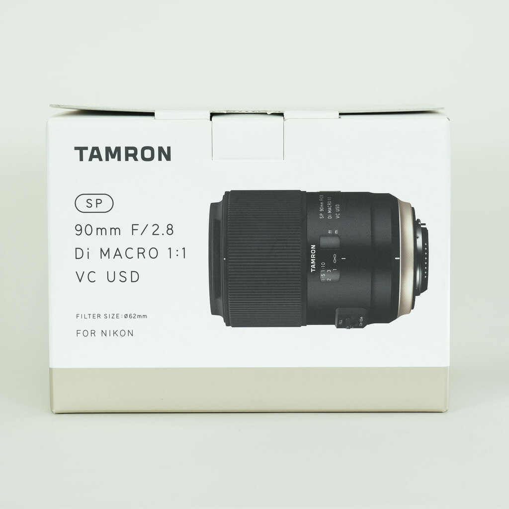 TAMRON SP 90mm F/2.8 Di MACRO 1:1 VC USD（Model F017）[ニコンF用]