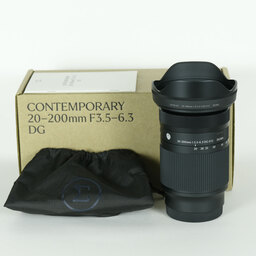 SIGMA 20-200mm F3.5-6.3 DG｜Contemporary [ソニーE用]