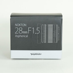 コシナ フォクトレンダー NOKTON 28mm F1.5 Aspherical ソニーE用
