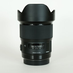 SIGMA 20mm F1.4 DG HSM｜Art [キヤノン用]